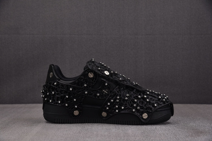 Nike Air Force 1 Low Swarovski Retroreflective Crystals Black CV7668-001