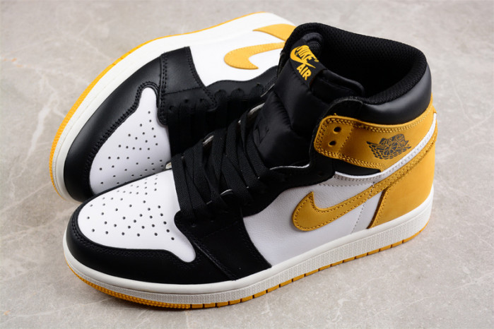 air jordan 1 retro high yellow ochre 555088-109
