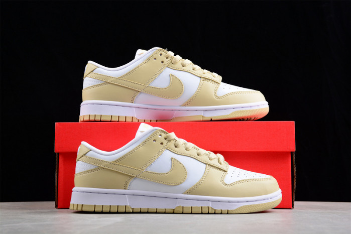 nike dunk low tan white dv0833-100