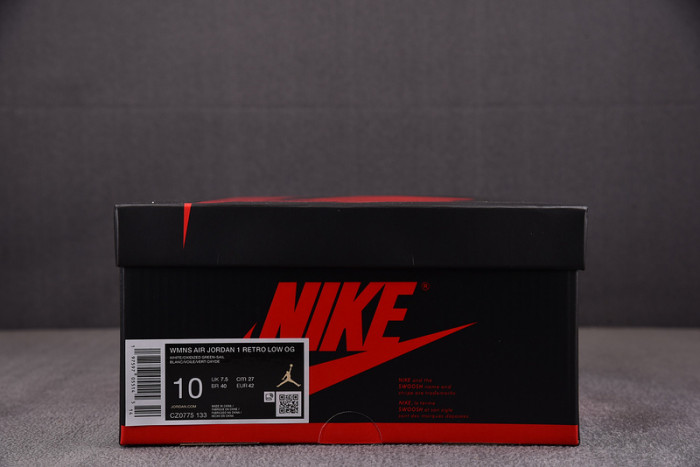 air jordan 1 low og oxidized green cz0775-133