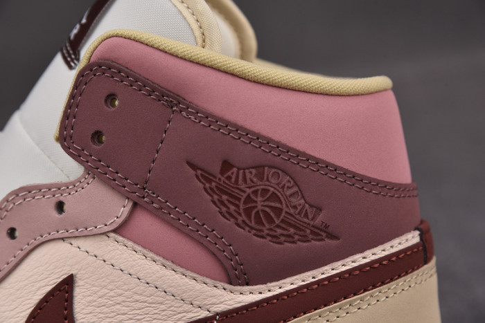 air jordan 1 mid se dark pony smoky mauve do7440-821