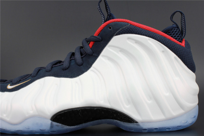 nike air foamposite one “olympic” university red/ white mens 575420-400