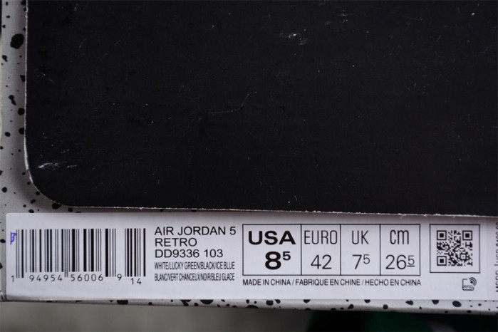 air jordan 5 wmns "lucky green" dd9336-103