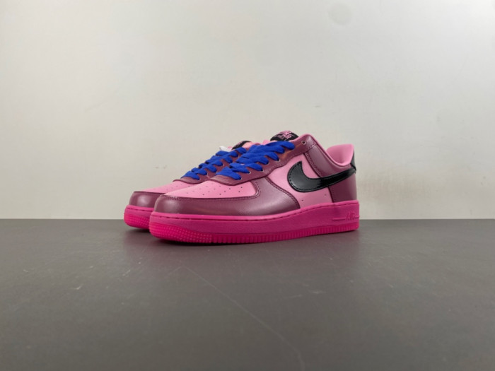 Nike Air Force 1 Low Syna Central Cee Pink Cooler and Mulberry Rose IO4489-600