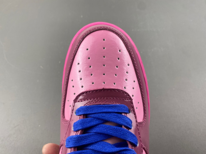 Nike Air Force 1 Low Syna Central Cee Pink Cooler and Mulberry Rose IO4489-600