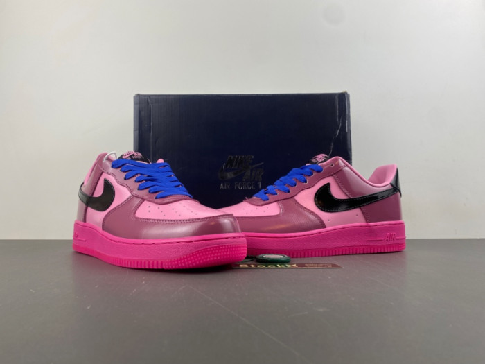 Nike Air Force 1 Low Syna Central Cee Pink Cooler and Mulberry Rose IO4489-600