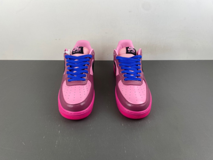 Nike Air Force 1 Low Syna Central Cee Pink Cooler and Mulberry Rose IO4489-600