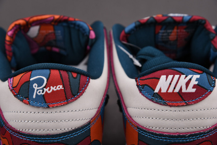nike sb dunk low pro parra abstract art dh7695-600