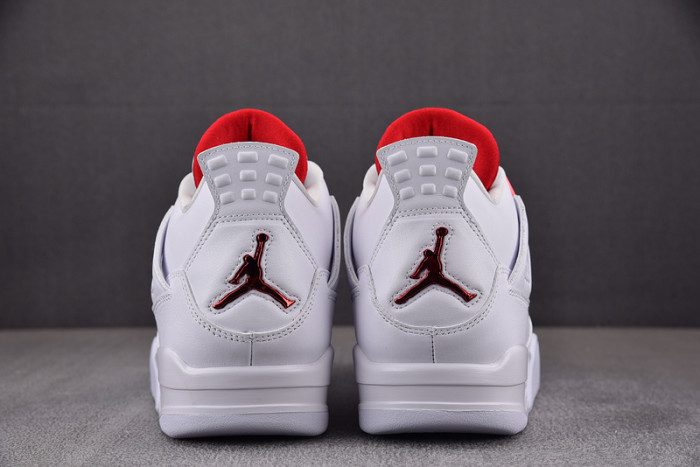 air jordan 4 retro “pure money” red metallic ct8527-112