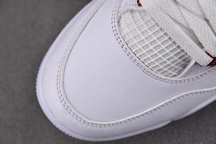 air jordan 4 retro “pure money” red metallic ct8527-112