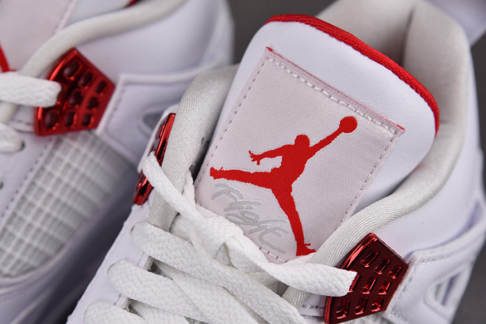 air jordan 4 retro “pure money” red metallic ct8527-112