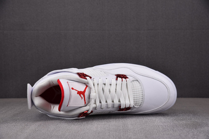 air jordan 4 retro “pure money” red metallic ct8527-112