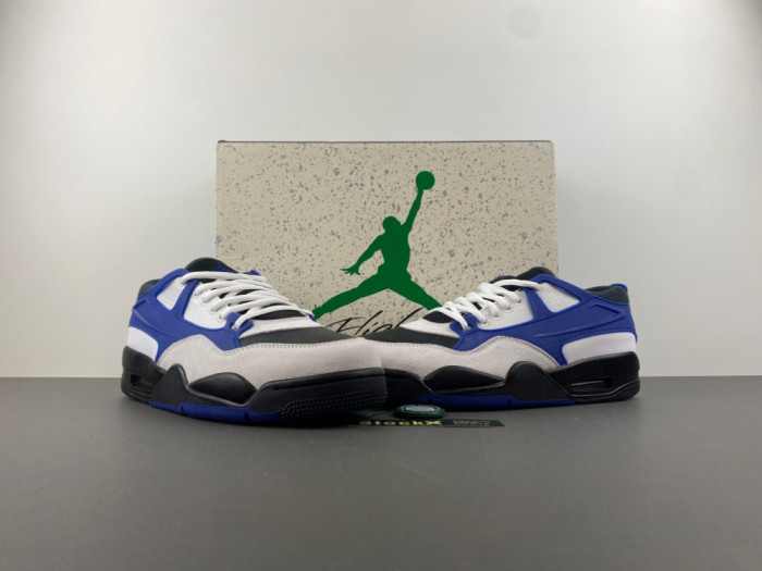 Jordan 4 RM Black Summit White Racer Blue FQ7939-140
