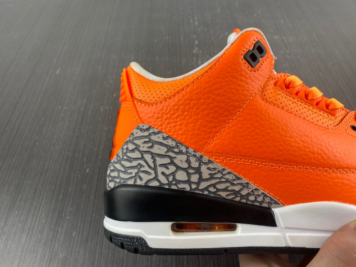 air jordan 3 retro "orange" ct8532-801