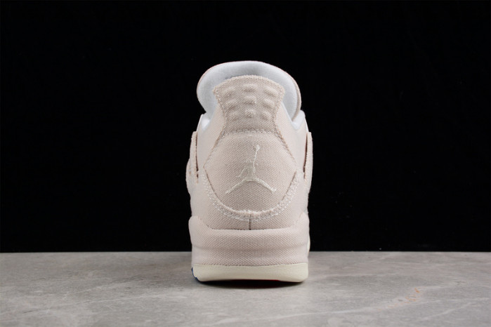 air jordan 4 canvas wmns dq4909-100