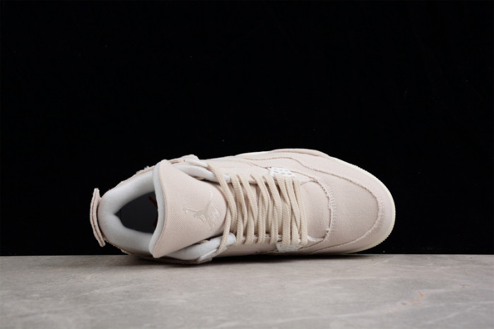 air jordan 4 canvas wmns dq4909-100
