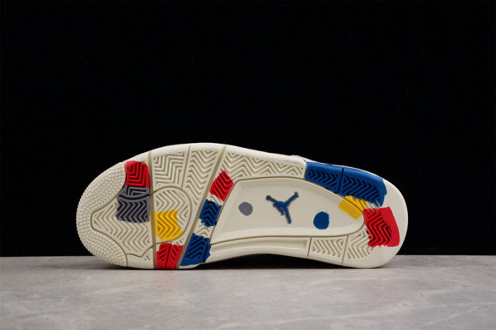 air jordan 4 canvas wmns dq4909-100