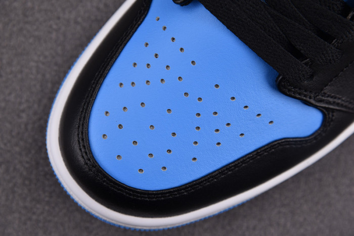 air jordan 1 low black university blue 553558-041