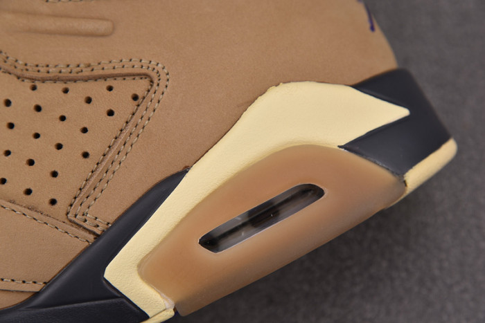 air jordan 6 gore-tex "brown kelp" fd1643-300