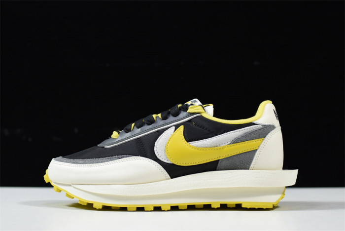 undercover x sacai x nike ldv waffle “bright citron” dj4877-001