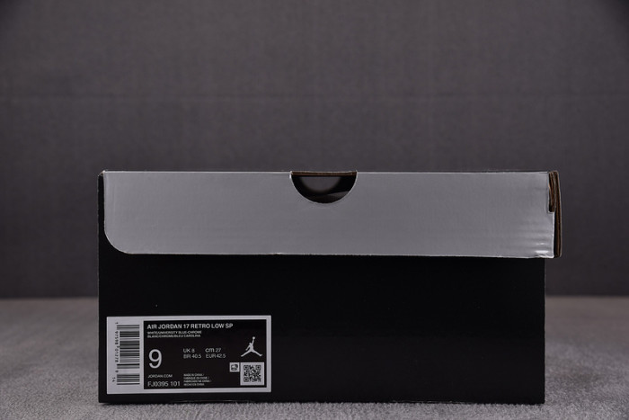 air jordan 17 retro low sp university blue fj0395-101