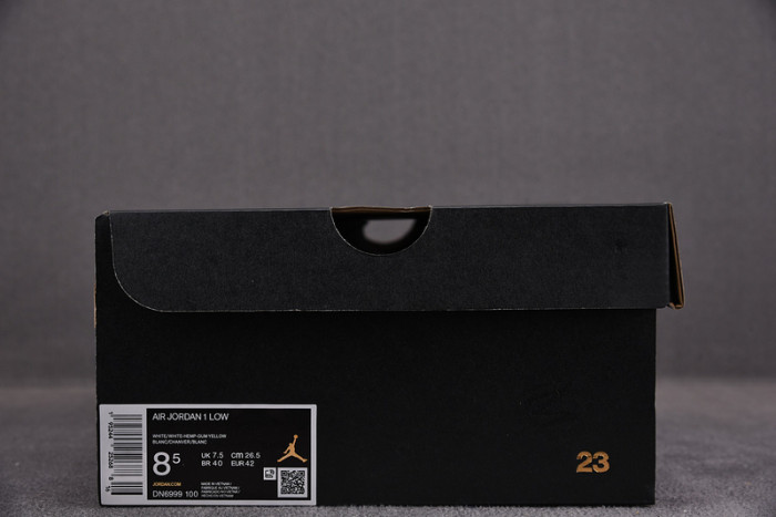 air jordan 1 low hemp white dn6999-100