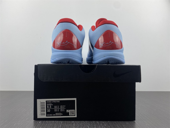 nike kobe 5 protro blue red cd4991-109