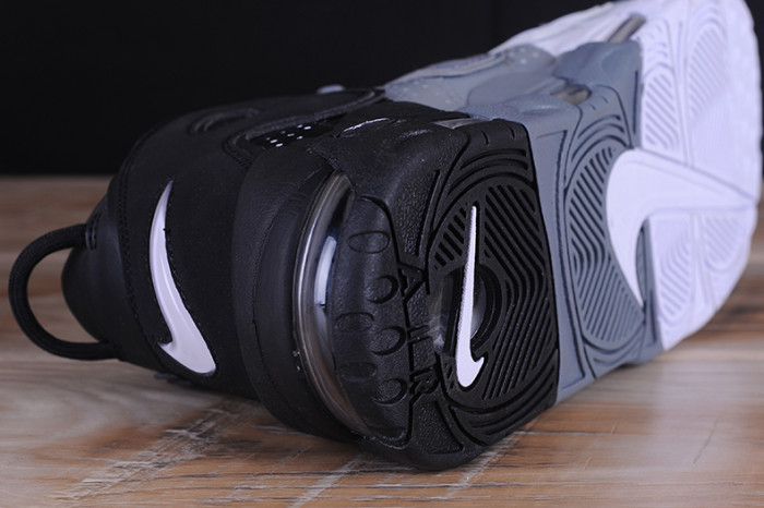 nike air more uptempo “tri-color” black-grey-white 921948-002