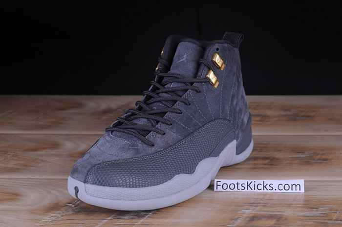 air jordan 12 retro "dark grey" 130690-005