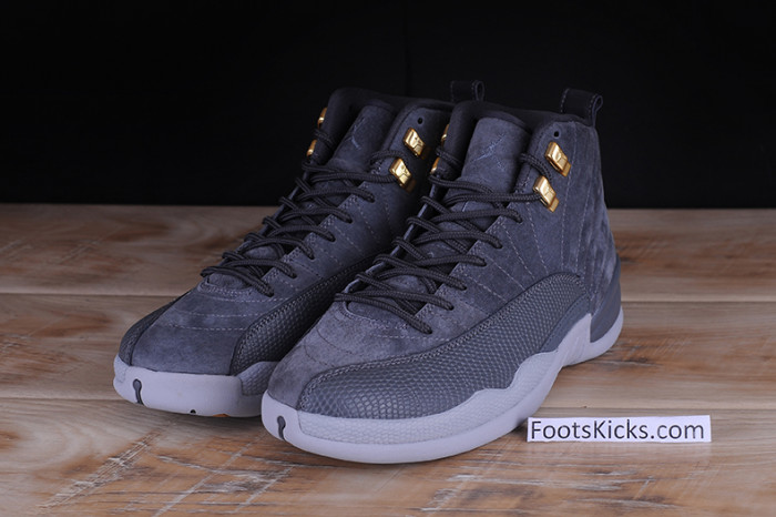 air jordan 12 retro "dark grey" 130690-005