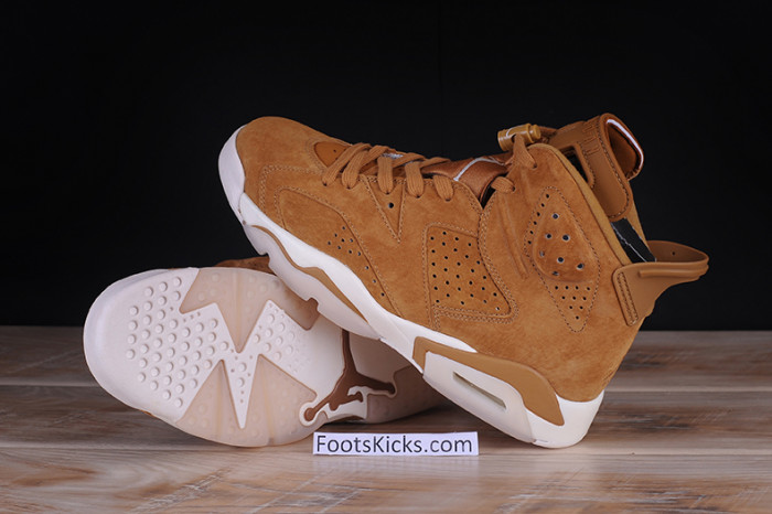 air jordan 6 retro "golden harvest" 384664-705
