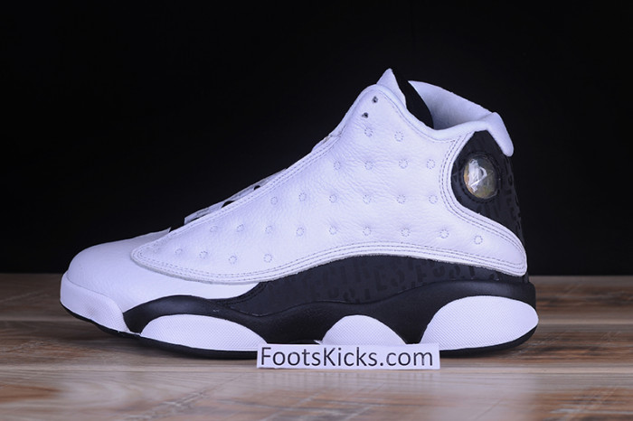 air jordan 13 retro sngl day "love and respect" black/ white mens 888164-112