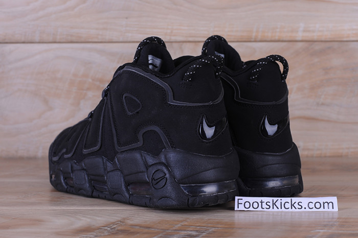 nike air more uptempo triple black 414962-004