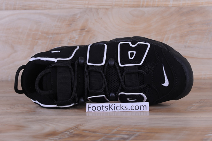 nike air more uptempo black white 414962-002
