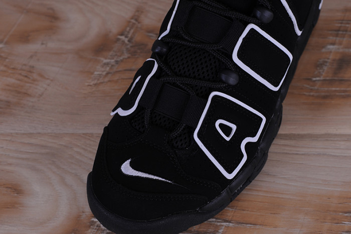 nike air more uptempo black white 414962-002