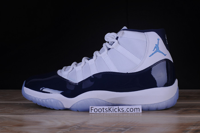 air jordan 11 retro "win like ''82" university blue mens 378037-123