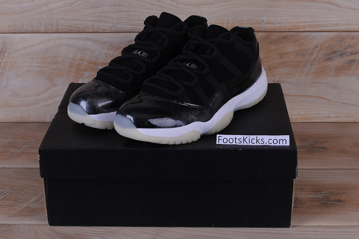 air jordan 11 retro low bg "baron" 528895-010