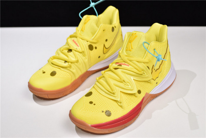 kyrie 5 spongebob squarepants cj6951-700